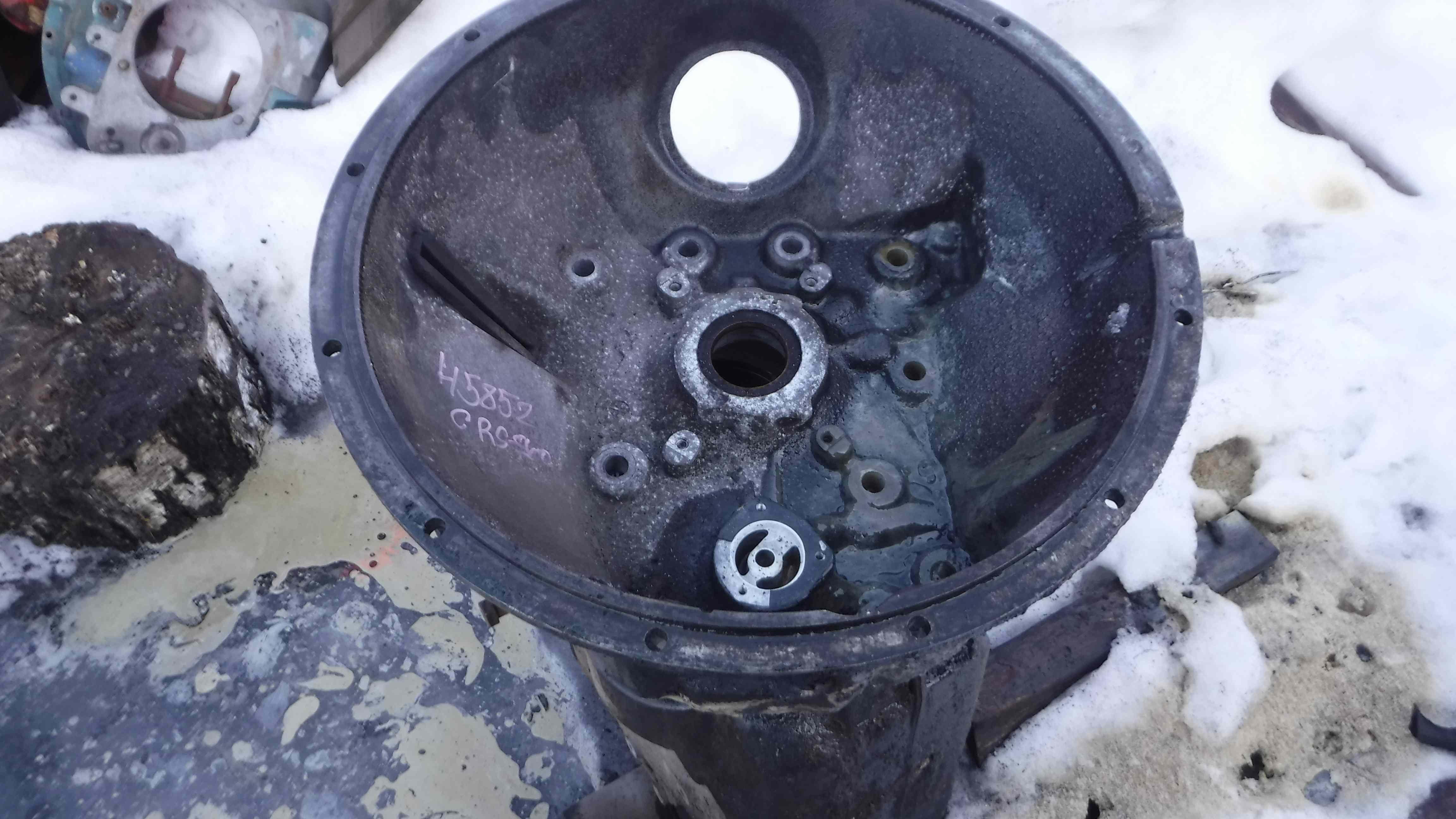 45852 Кожух сцепления под гидровыжимной 1443109 GRS900 КПП SCANIA